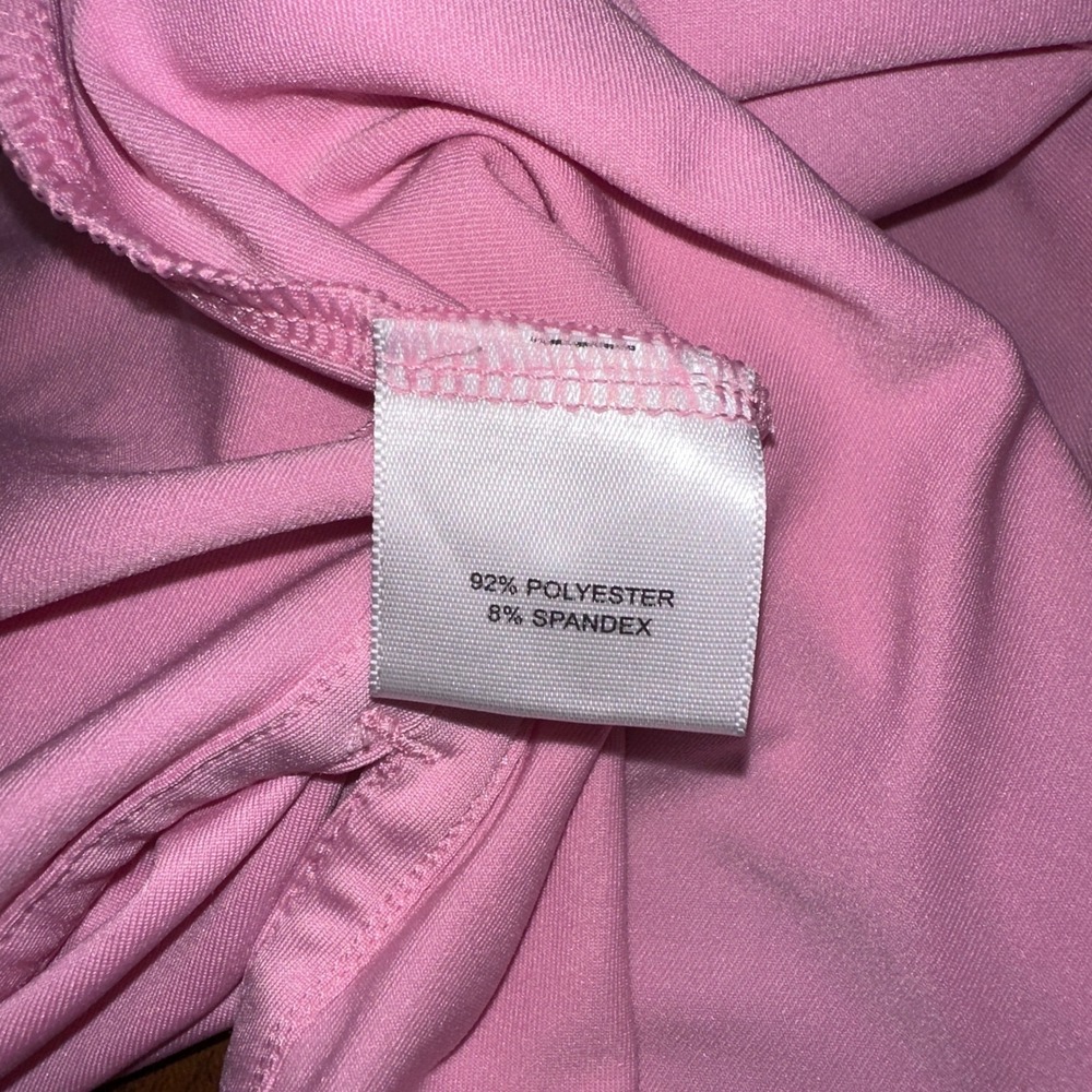 Peter Millar Summer Comfort Pink Golf Polo Shirt Mens XL Embroidered Flag Logo - Picture 11 of 12
